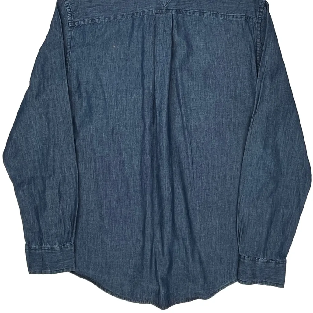 Tommy Hilfiger Denim Shirt - Medium Blue Denim - Image 6