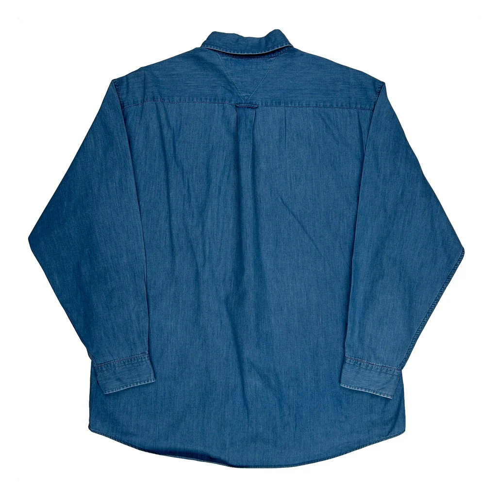 Tommy Hilfiger Denim Shirt - 2XL Blue Cotton - Image 2
