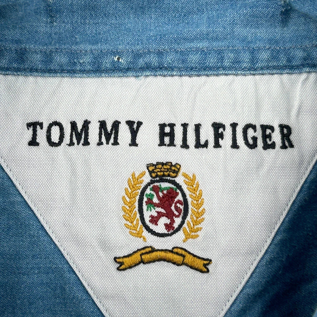 Tommy Hilfiger Denim Shirt - 2XL Blue Cotton - Image 4