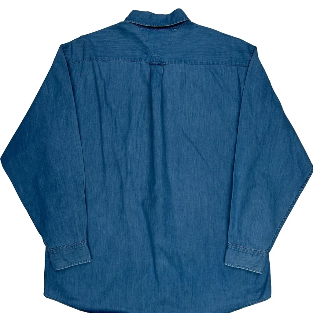 Tommy Hilfiger Denim Shirt - 2XL Blue Cotton - Image 7