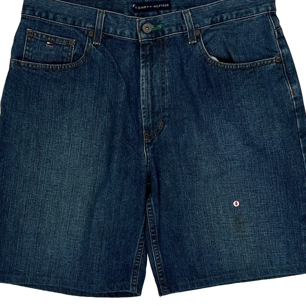 Tommy Hilfiger Denim Shorts - 34W 9L Blue Denim - Image 10