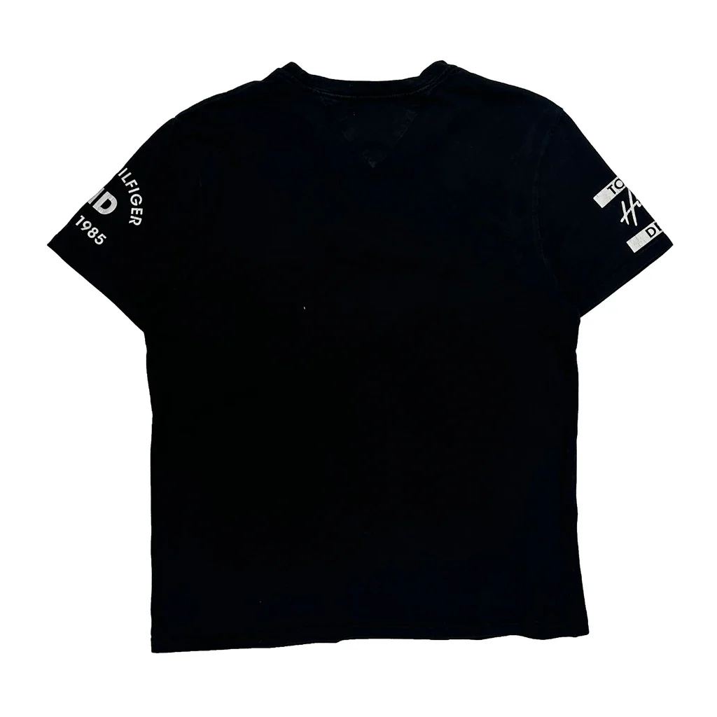 Tommy Hilfiger Denim T-Shirt - Small Black Cotton - Image 2