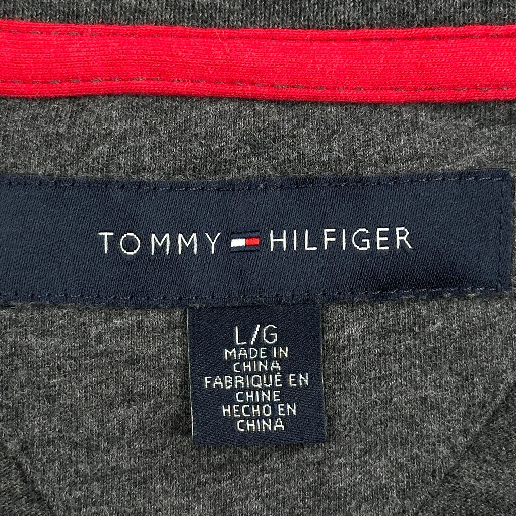 Tommy Hilfiger Denim T-Shirt - Large Grey Cotton - Image 3