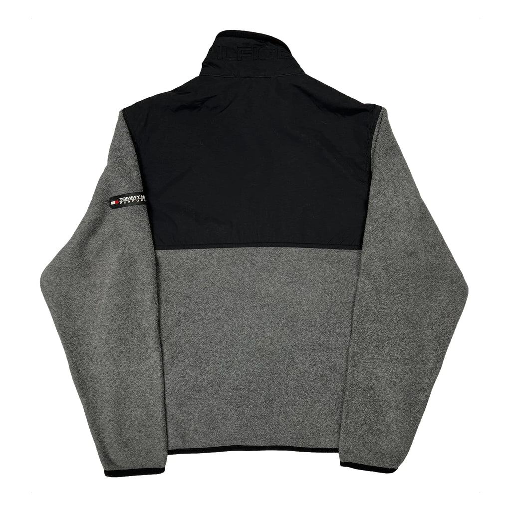 Tommy Hilfiger Fleece Jacket - Medium Black Polyester - Image 2