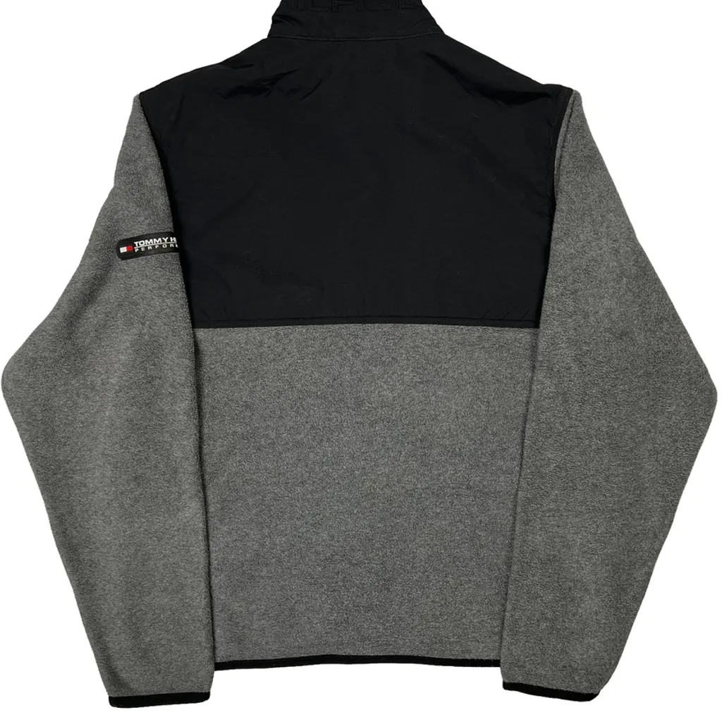 Tommy Hilfiger Fleece Jacket - Medium Black Polyester - Image 7