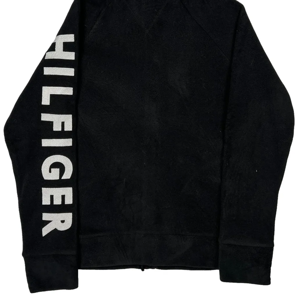 Tommy Hilfiger Fleece Jacket - Medium Black Polyester - Image 6