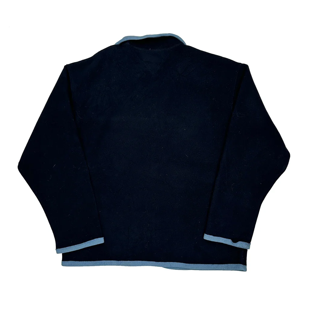 Tommy Hilfiger Fleece Jacket - Large Blue Polyester - Image 2