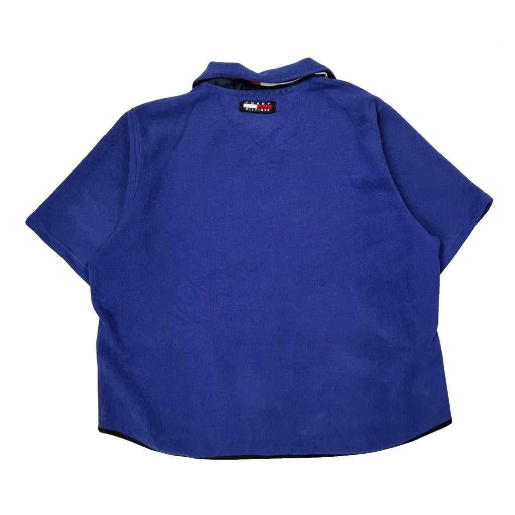 Tommy Hilfiger Fleece Jacket - XL Blue Polyester - Image 2