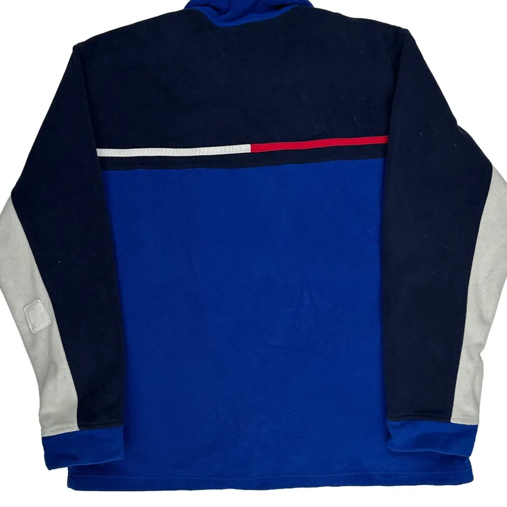 Tommy Hilfiger Spellout Fleece - XL Blue Polyester - Image 7