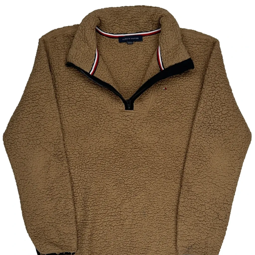 Tommy Hilfiger Fleece - Small Brown Polyester - Image 4