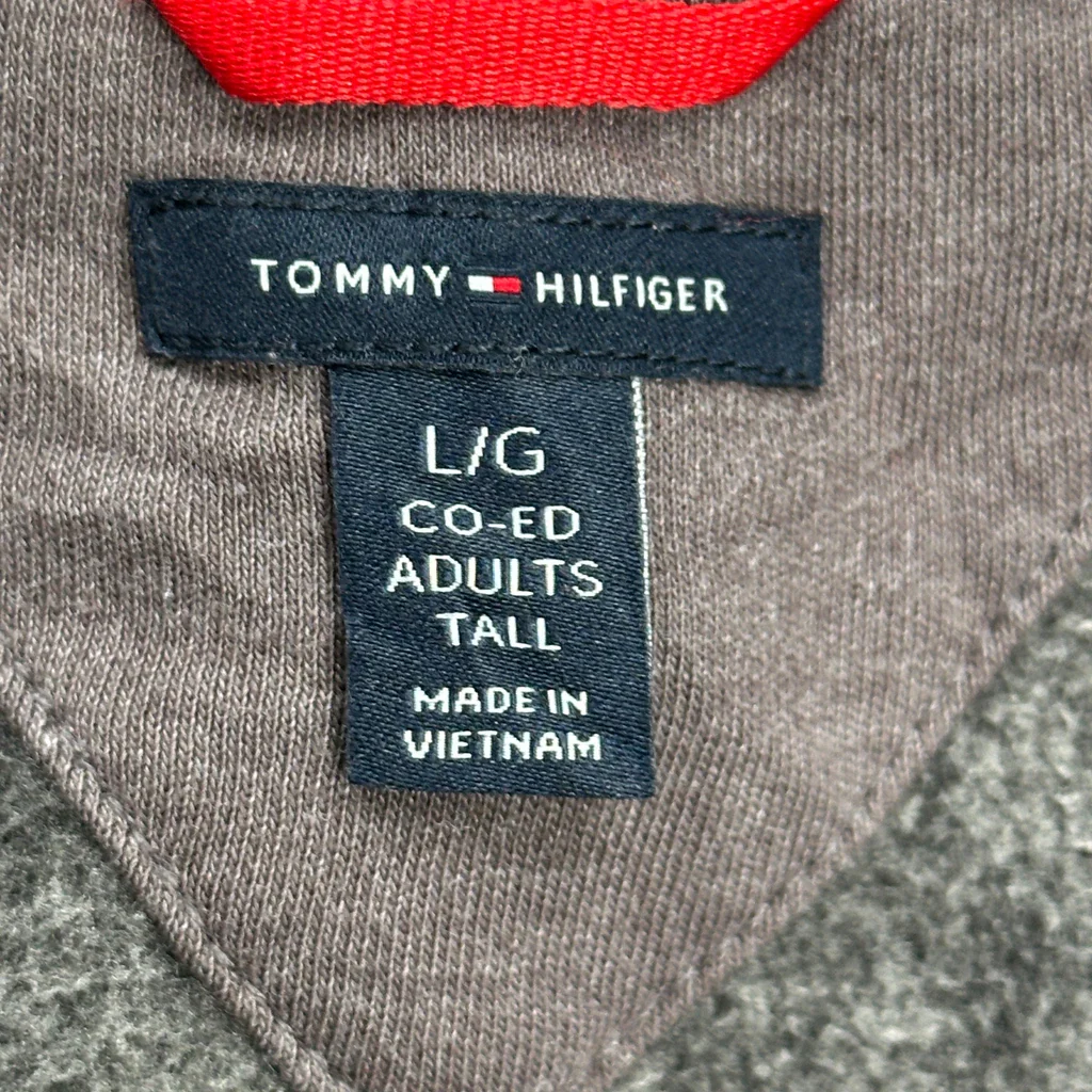 Tommy Hilfiger Fleece - Large Gray Polyester - Image 3