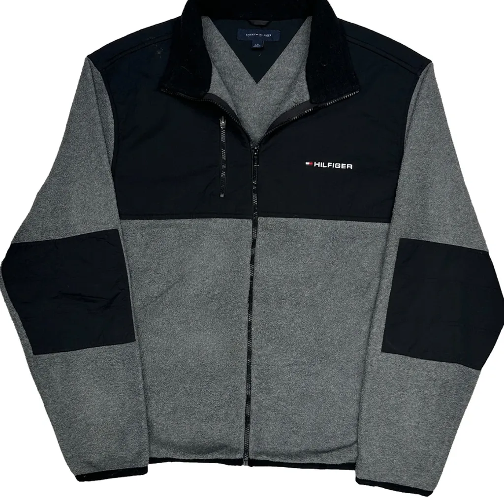 Tommy Hilfiger Fleece - Large Grey Polyester - Image 4
