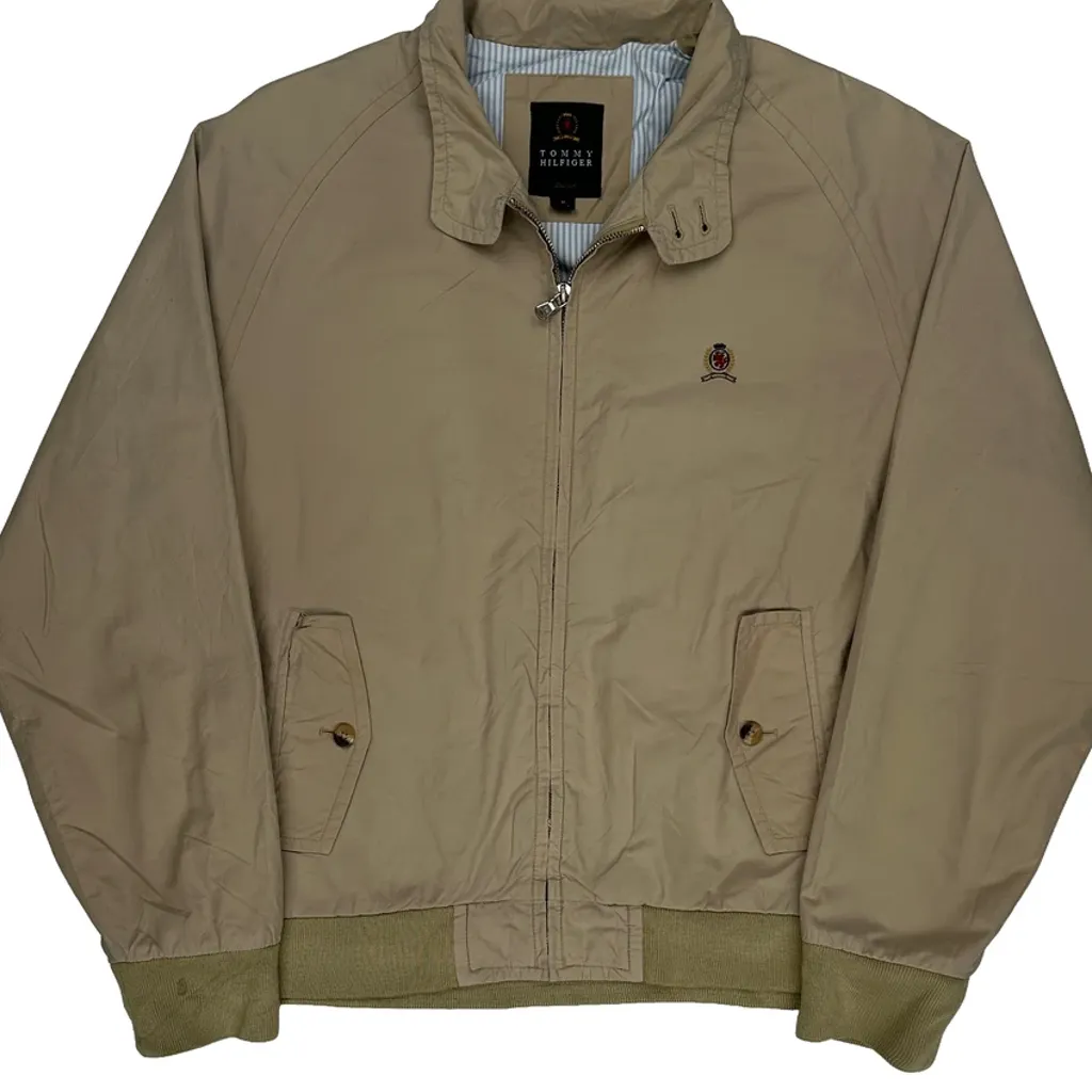 Tommy Hilfiger Harrington Jacket - Medium Beige Cotton Blend - Image 5