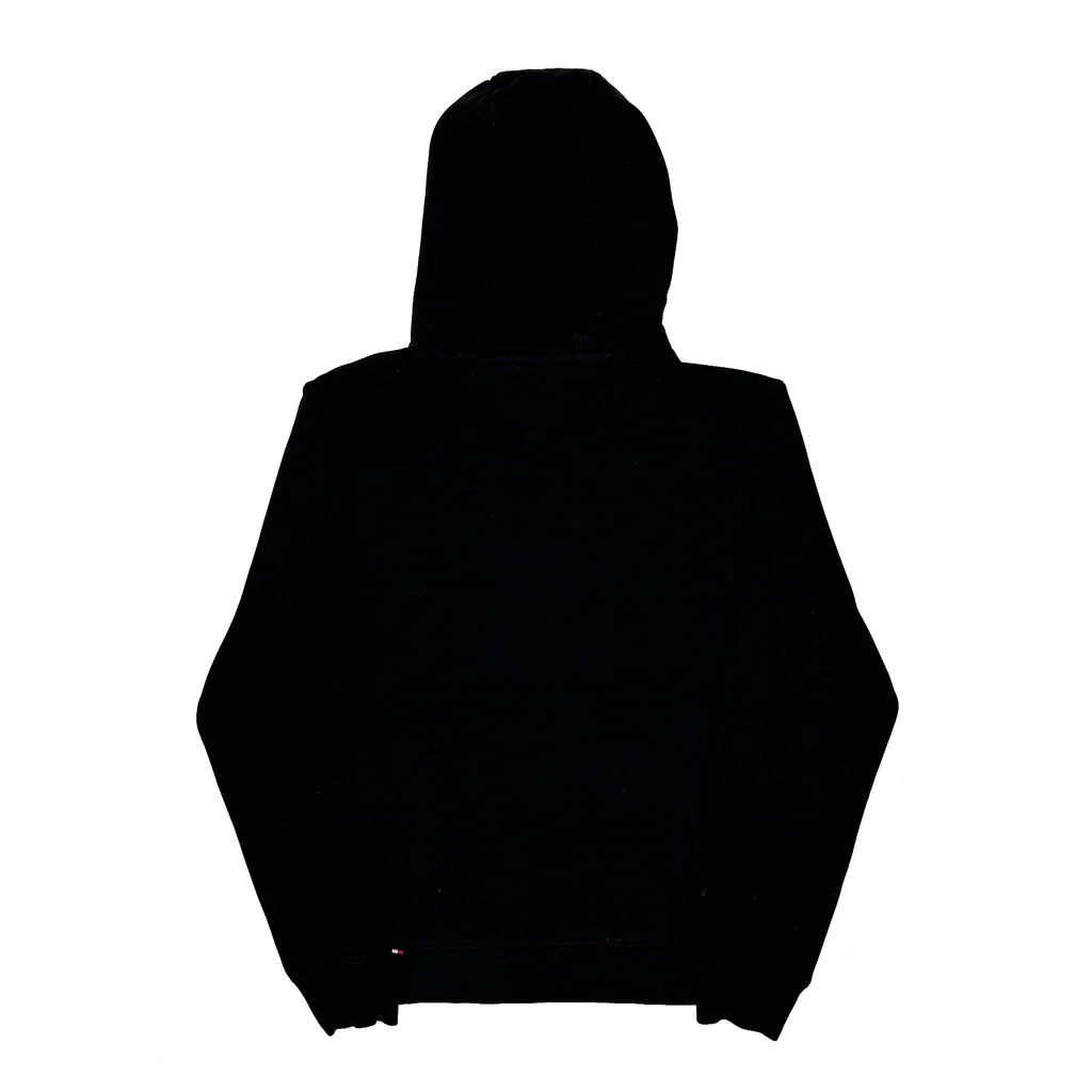 Tommy Hilfiger Hoodie - Medium Black Cotton - Image 2