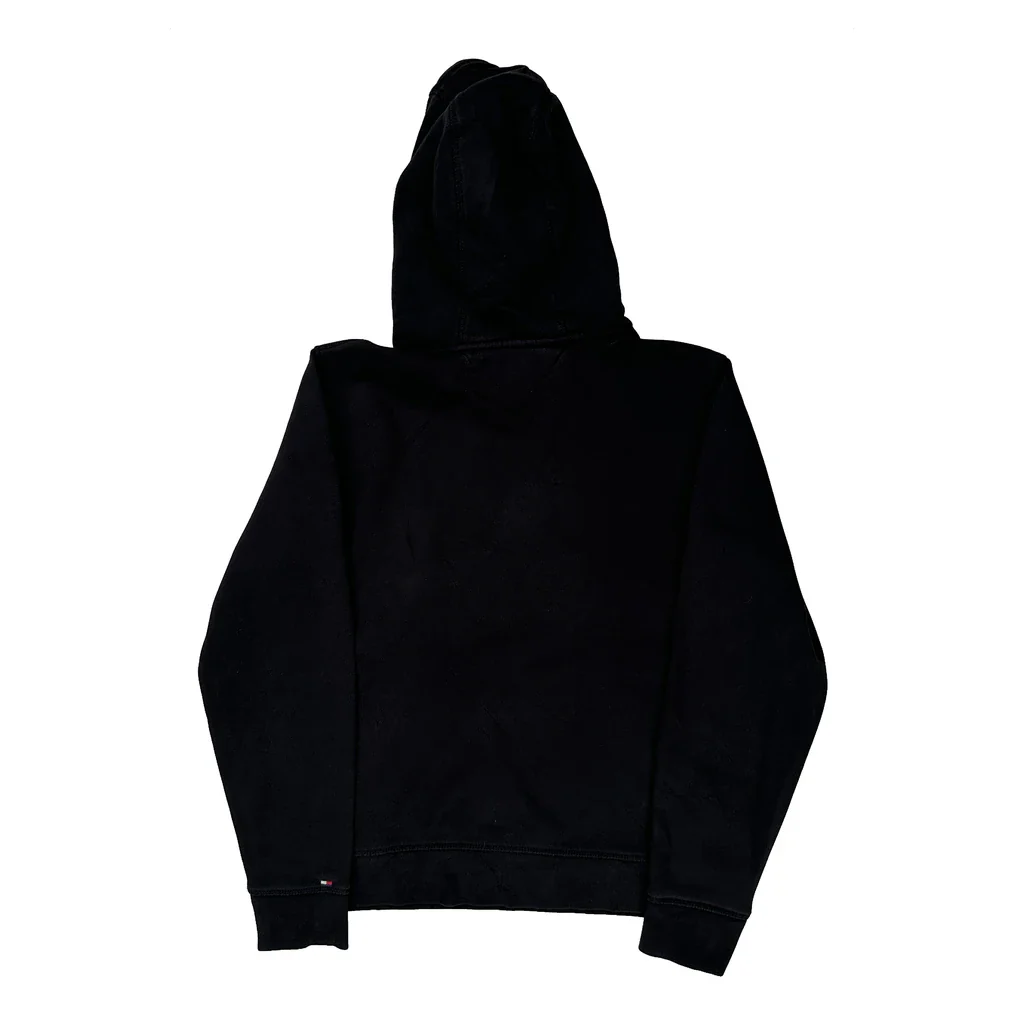Tommy Hilfiger Hoodie - Small Black Cotton - Image 2