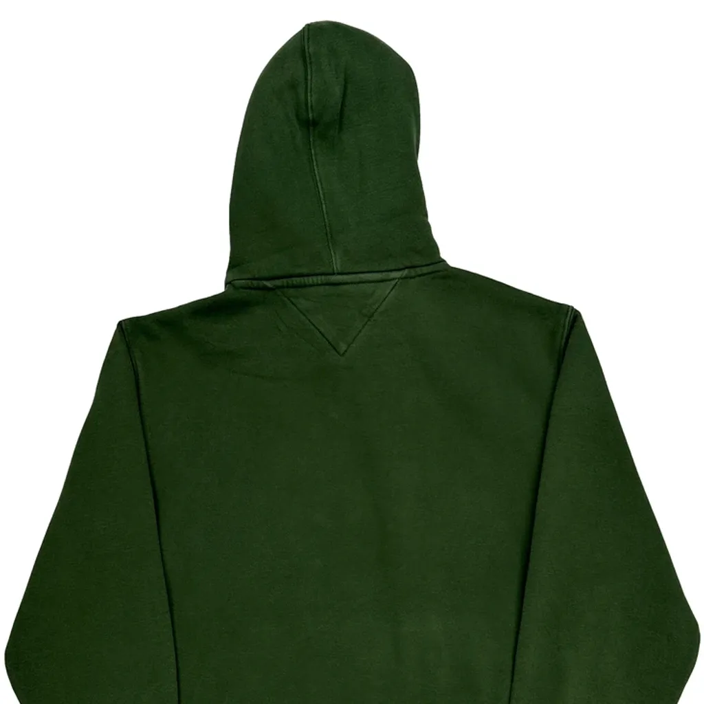 Tommy Hilfiger Hoodie - Medium Green Cotton - Image 7