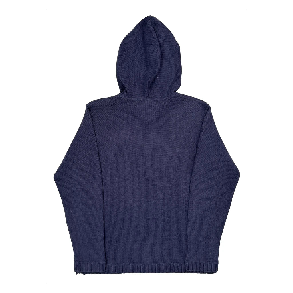 Tommy Hilfiger Hoodie - Small Navy Cotton - Image 2