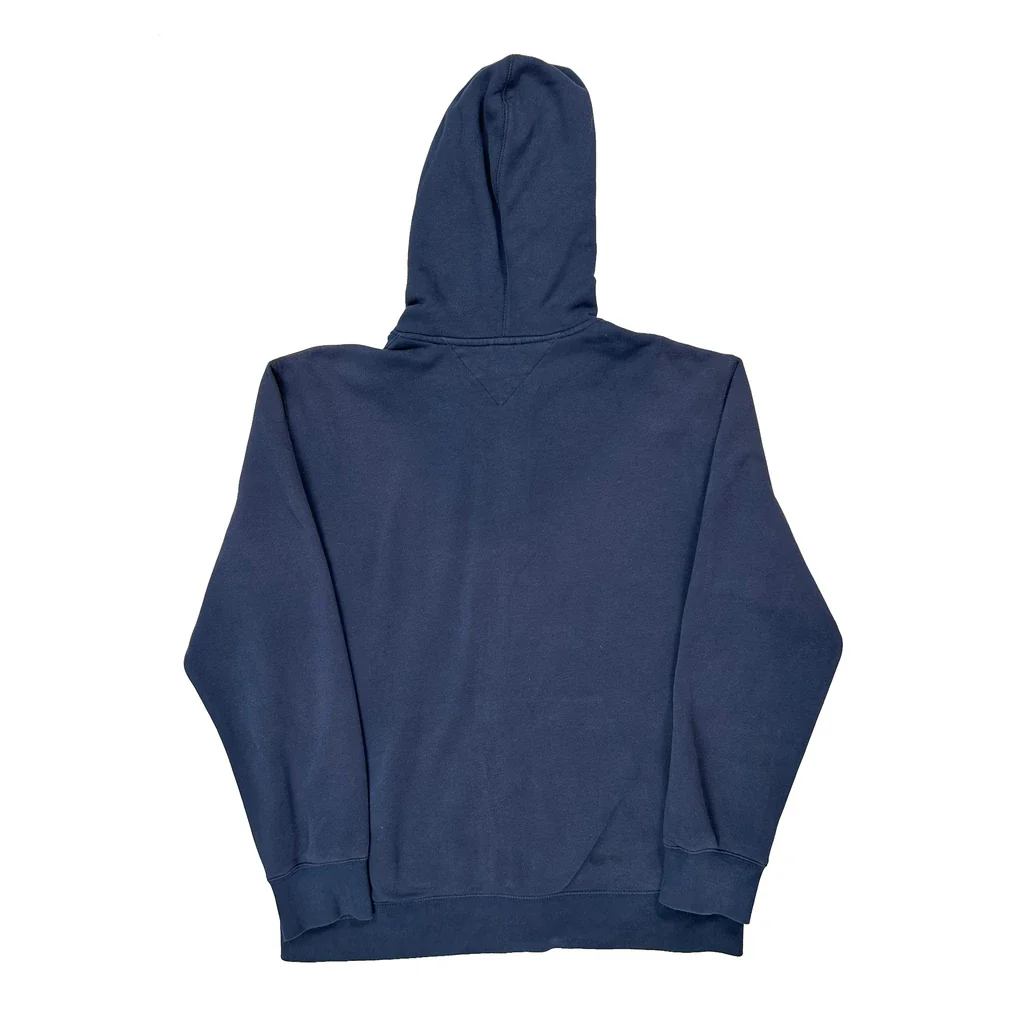 Tommy Hilfiger Full Zip Hoodie - XL Navy Cotton - Image 2