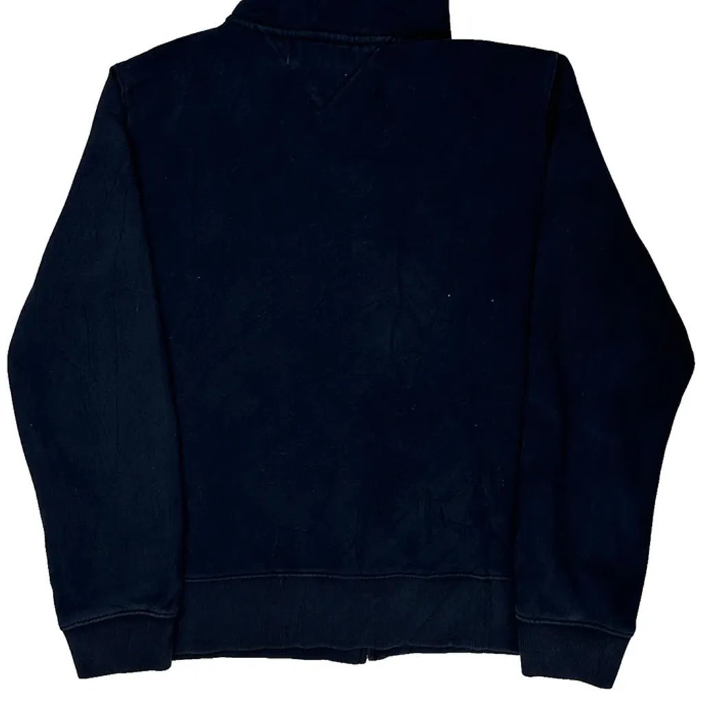 Tommy Hilfiger Spellout Hoodie - XL Navy Cotton - Image 7