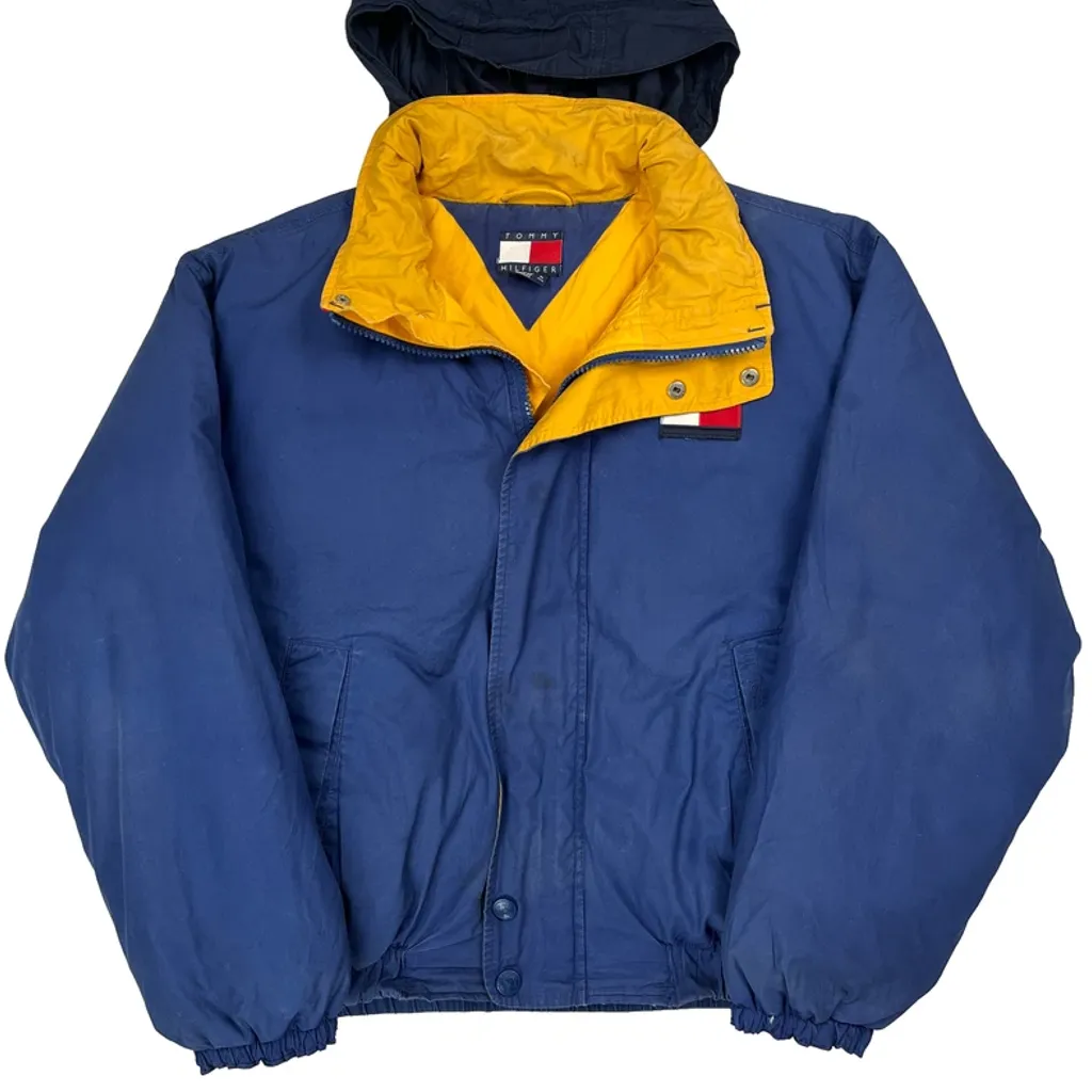 Tommy Hilfiger Jacket - Medium Blue Polyester - Image 4