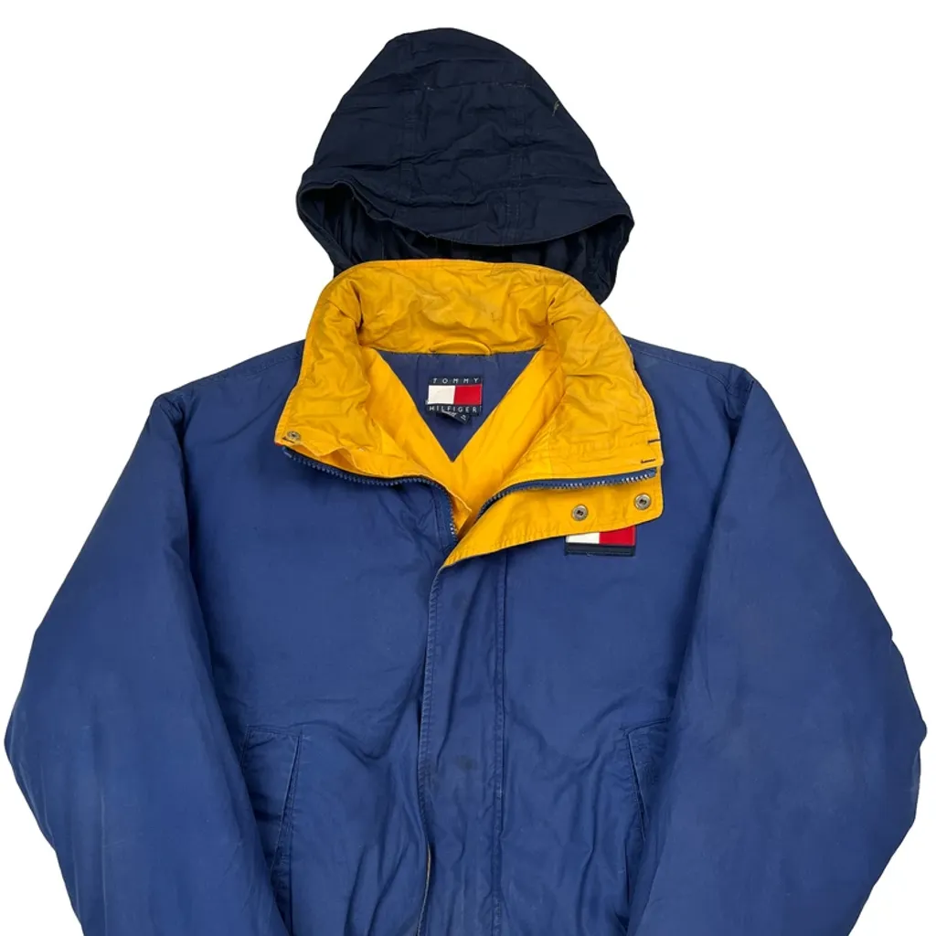 Tommy Hilfiger Jacket - Medium Blue Polyester - Image 5