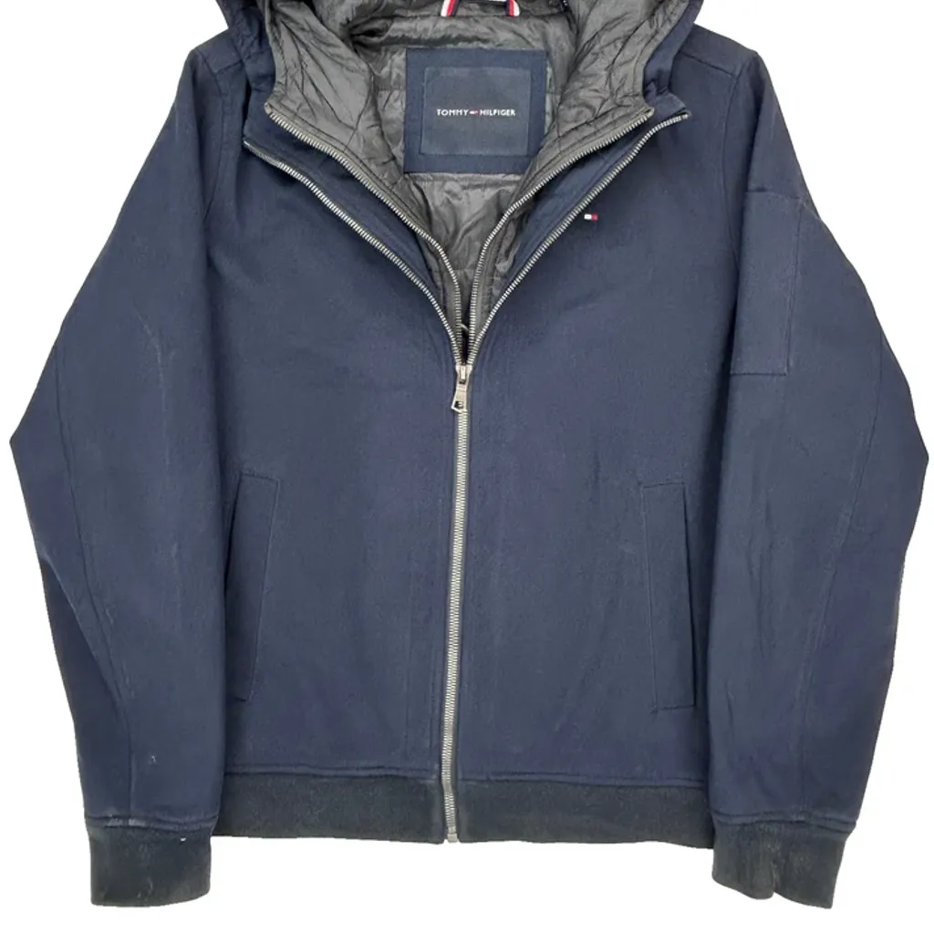 Tommy Hilfiger Jacket - Small Blue Polyester - Image 5