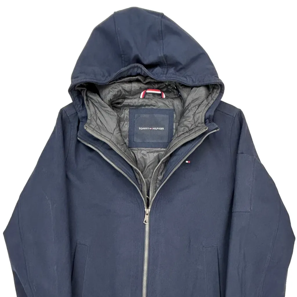 Tommy Hilfiger Jacket - Small Blue Polyester - Image 6