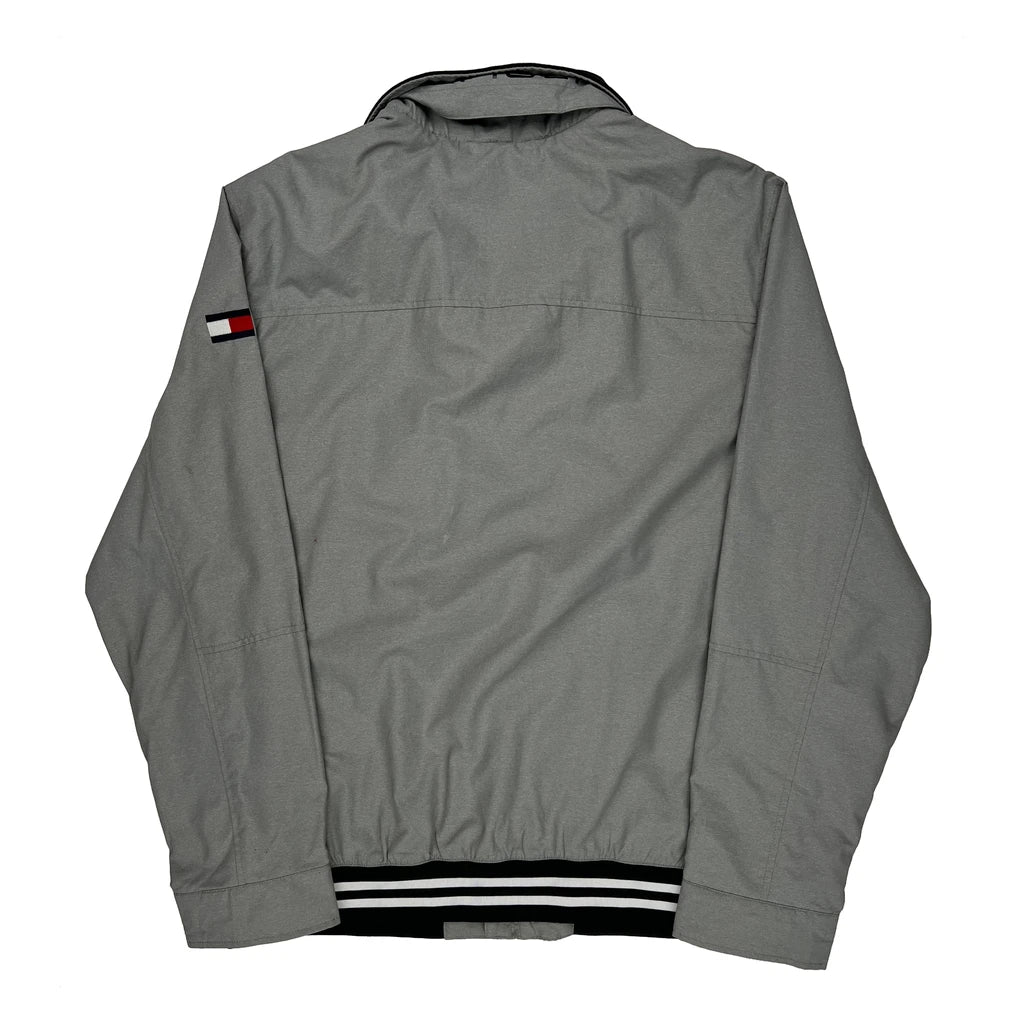 Tommy Hilfiger Jacket - Large Gray Polyester - Image 2