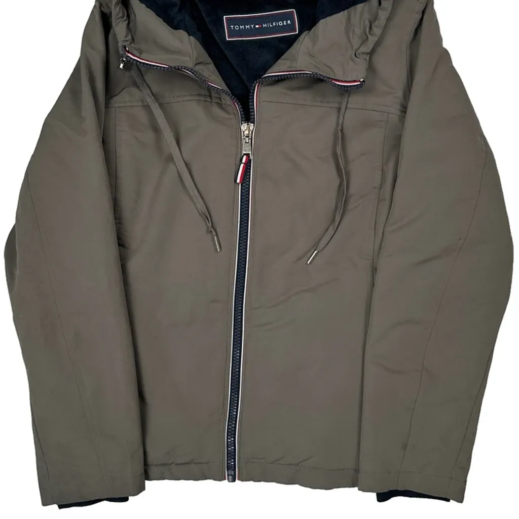 Tommy Hilfiger Jacket - Medium Gray Polyester - Image 5