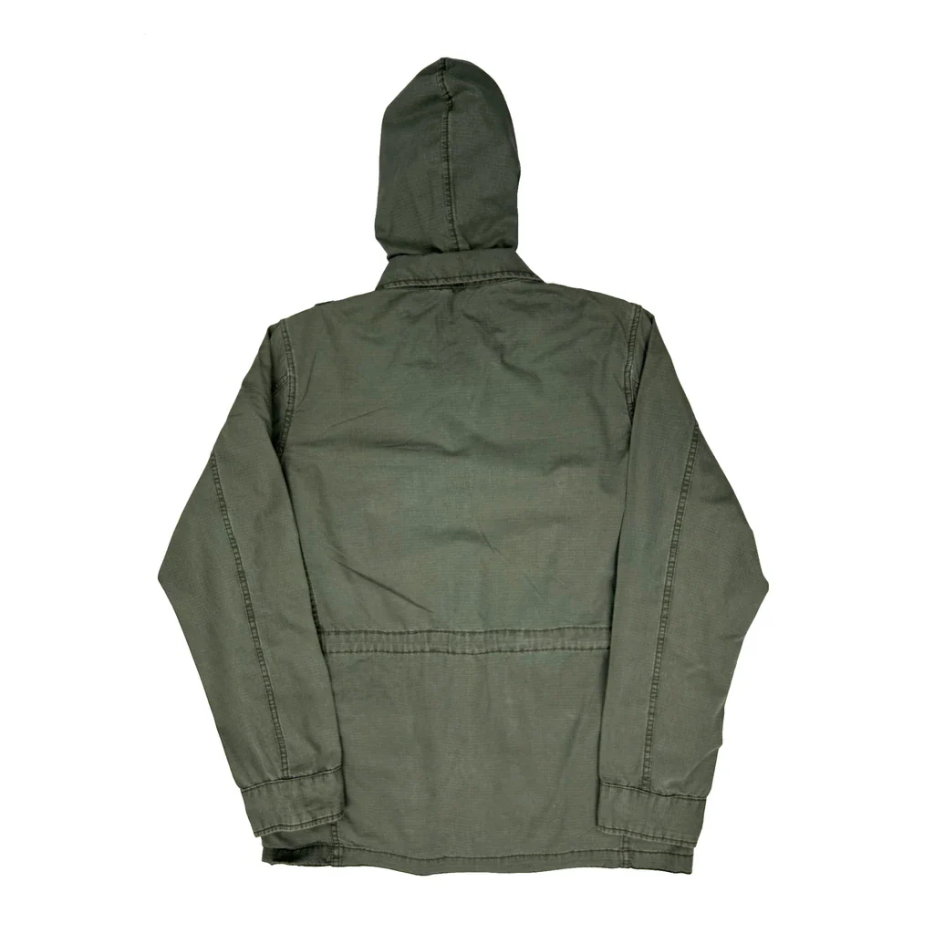 Tommy Hilfiger Military Field Jacket - Medium Green Cotton - Image 2