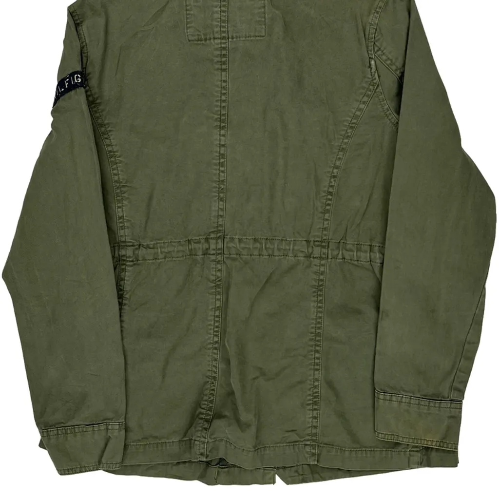 Tommy Hilfiger Military Field Jacket - Medium Green Cotton - Image 7