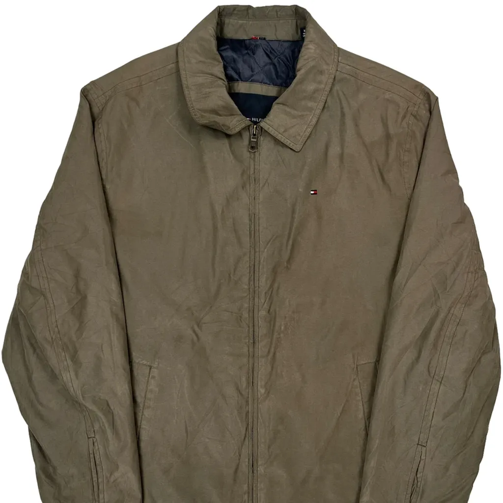 Tommy Hilfiger Jacket - 2XL Khaki Polyester - Image 5