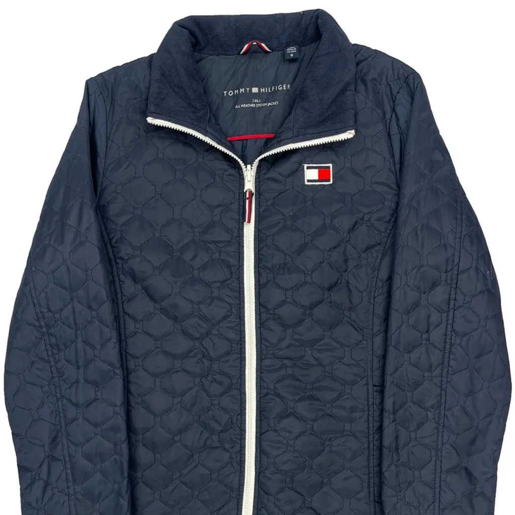 Tommy Hilfiger Jacket - Large Navy Polyester - Image 5