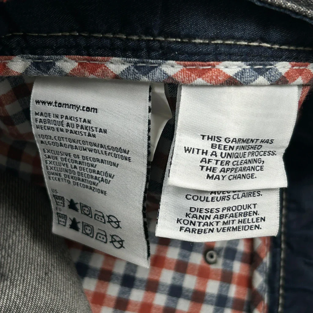 Tommy Hilfiger Jeans - 34W 35L Black Cotton - Image 6
