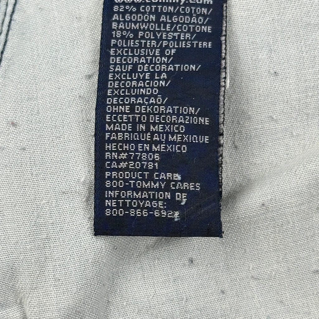 90s Tommy Hilfiger Jeans - 34W 31L Blue Cotton - Image 6