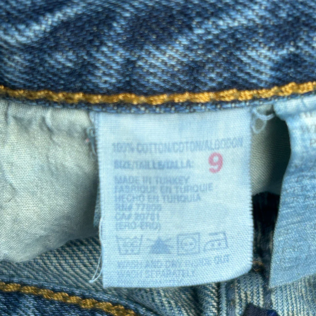 Tommy Hilfiger Boot Cut Jeans - 28W UK 8 Blue Cotton - Image 6