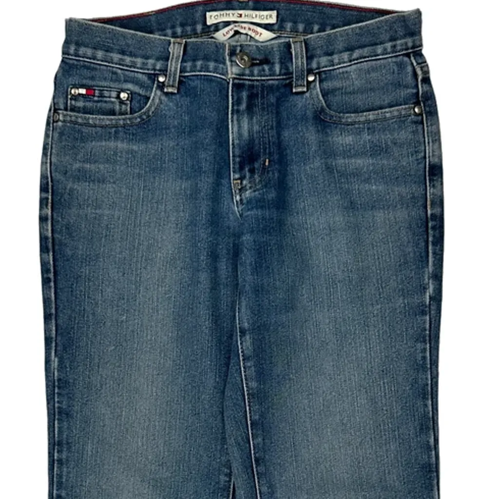 Tommy Hilfiger Boot Cut Jeans - 30W UK 8 Blue Denim - Image 9