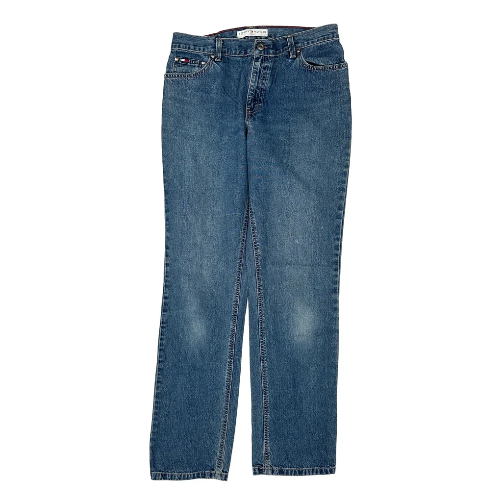 Tommy Hilfiger Jeans - 30W UK 10 Blue Cotton - Image 2