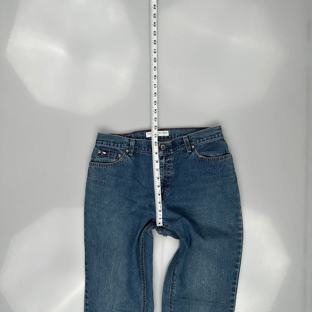 Tommy Hilfiger Jeans - 30W UK 10 Blue Cotton - Image 4