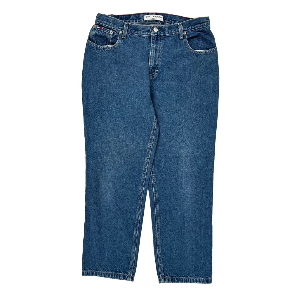 Tommy Hilfiger Jeans - 31W UK 14 Blue Cotton - Image 2