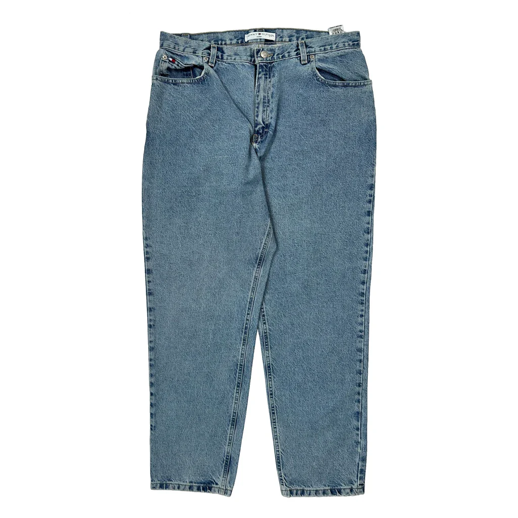 Tommy Hilfiger Jeans - 34W UK 16 Blue Cotton - Image 2