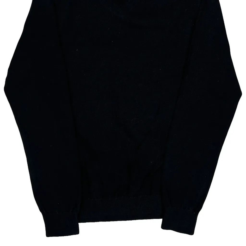 Tommy Hilfiger Jumper - Large Black Cotton - Image 8