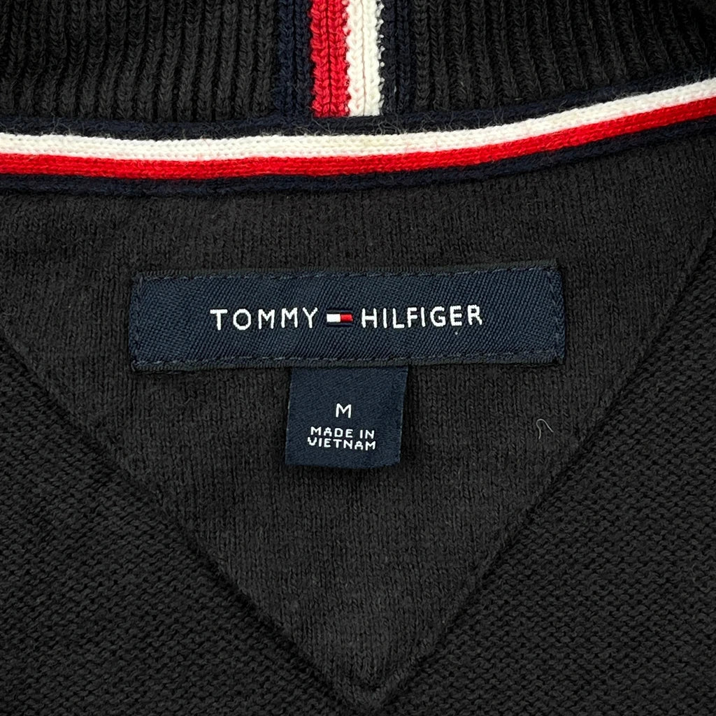 Tommy Hilfiger Jumper - Medium Black Cotton - Image 3