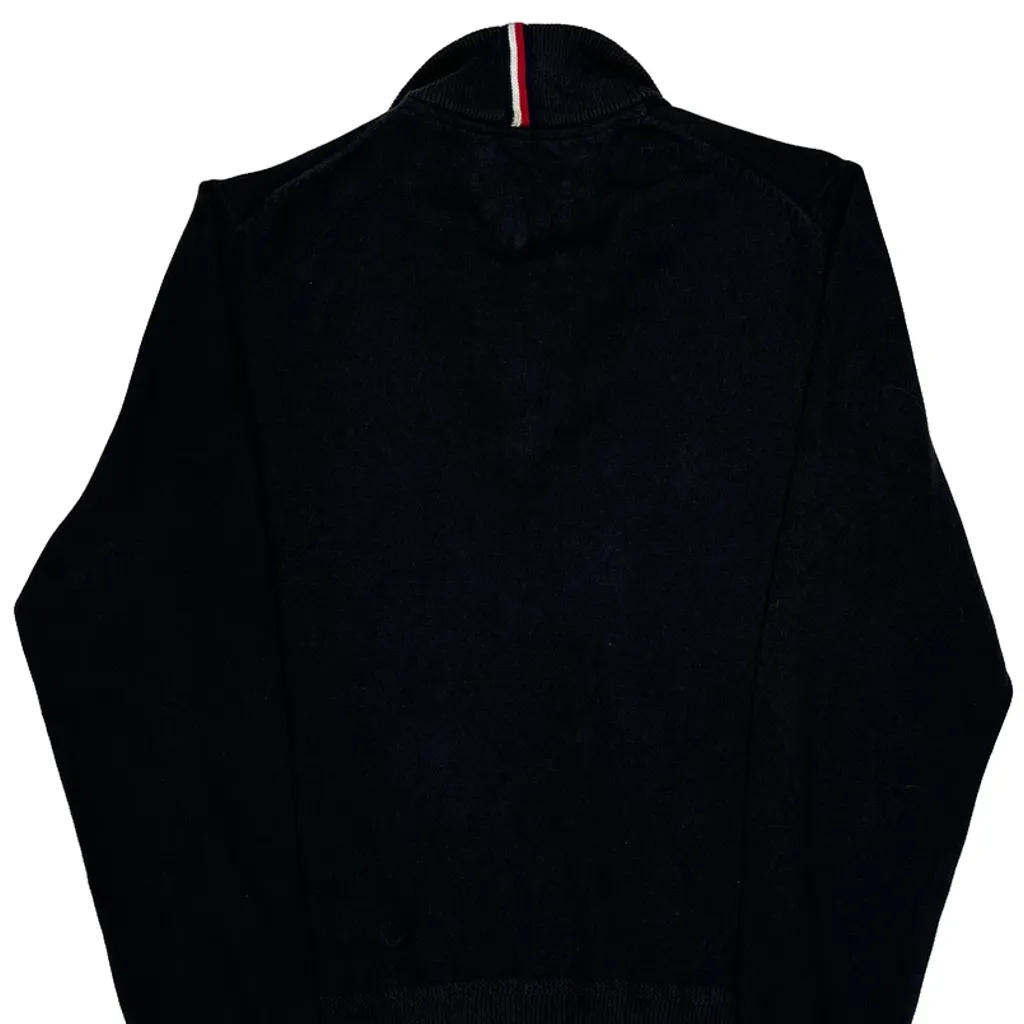 Tommy Hilfiger Jumper - Medium Black Cotton - Image 7