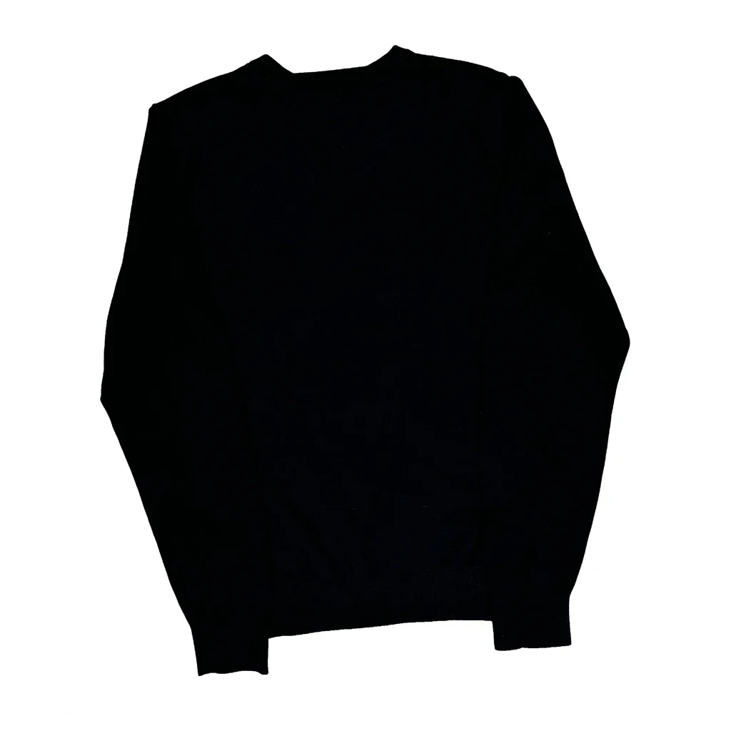 Tommy Hilfiger Jumper - Medium Black Cotton - Image 2