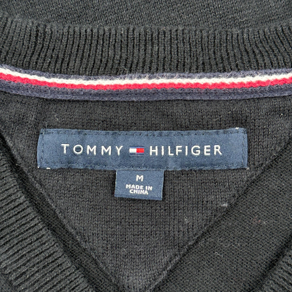 Tommy Hilfiger Jumper - Medium Black Cotton - Image 3