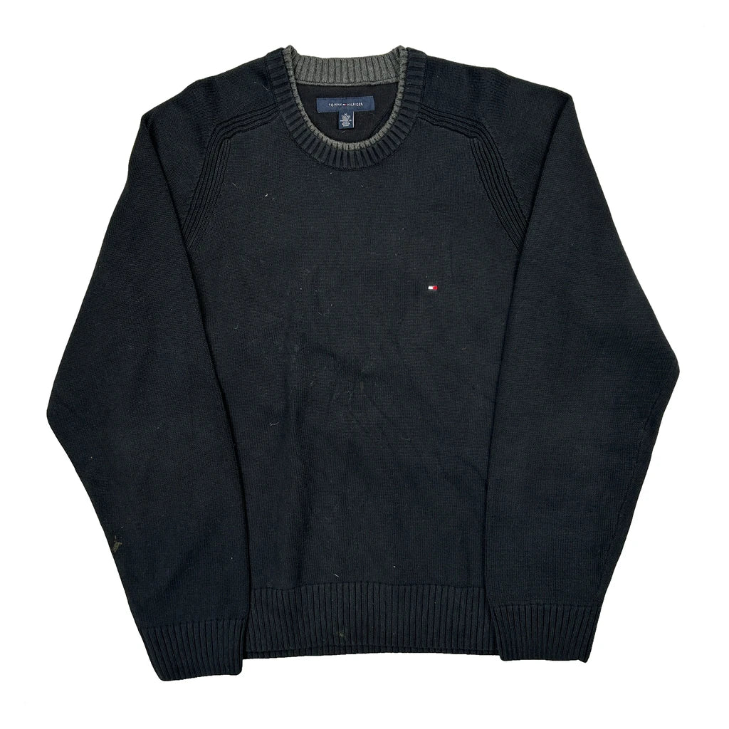 Tommy Hilfiger Jumper - No Size Black Cotton