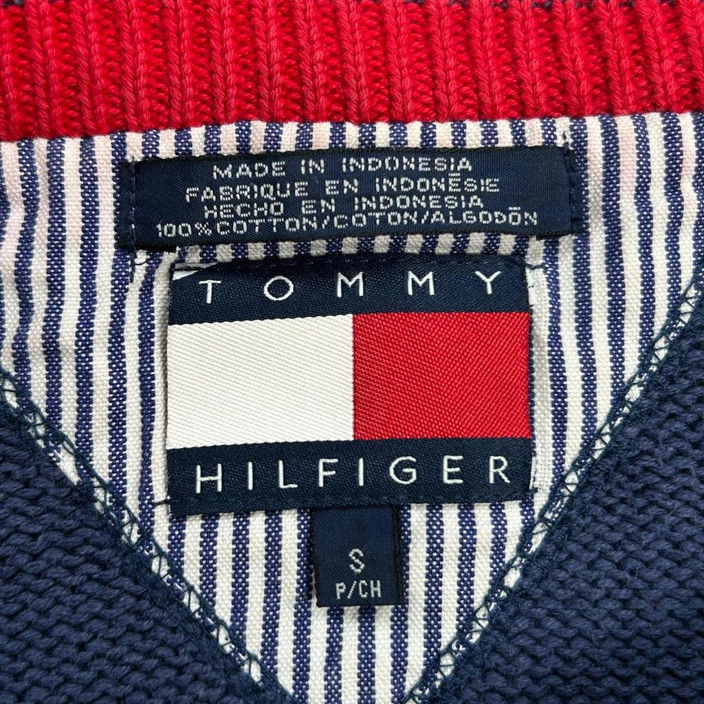 Tommy Hilfiger Jumper - Small Blue Cotton - Image 3