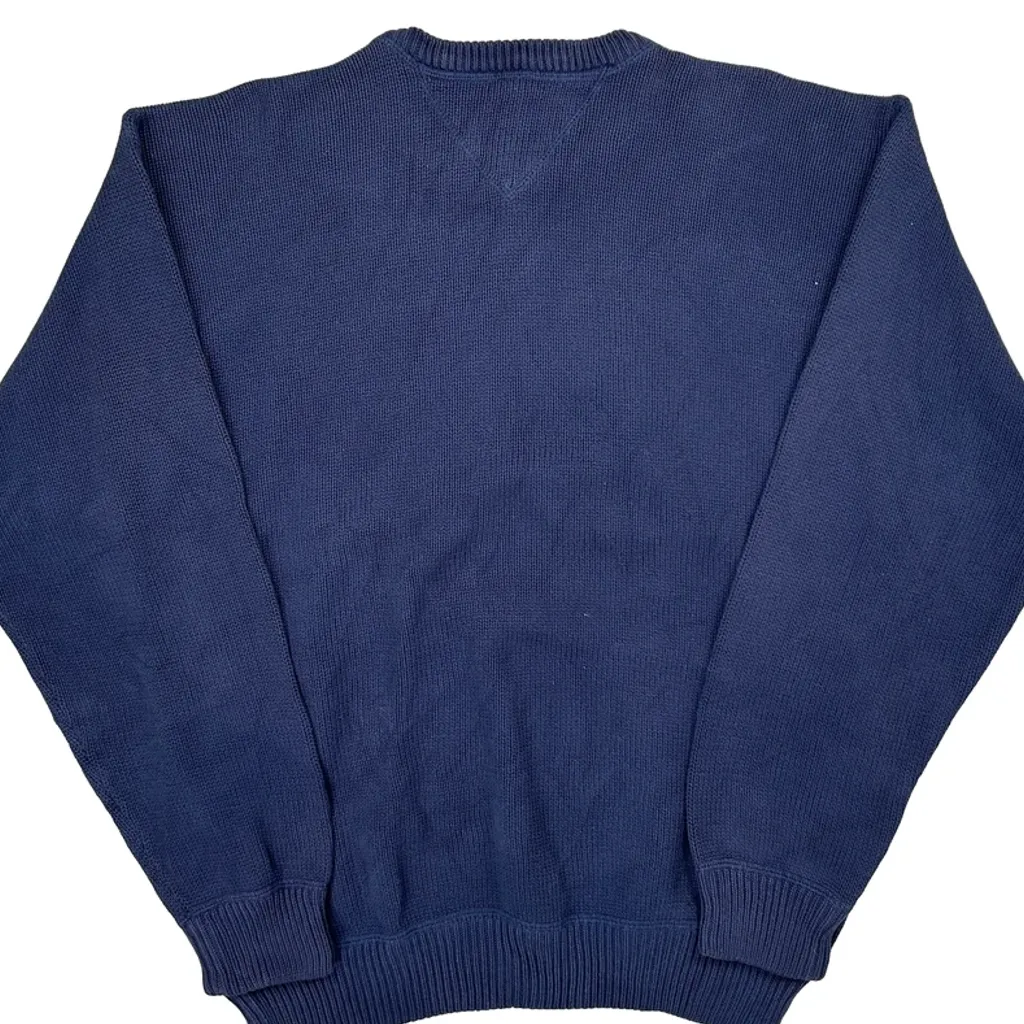 Tommy Hilfiger Jumper - Small Blue Cotton - Image 6