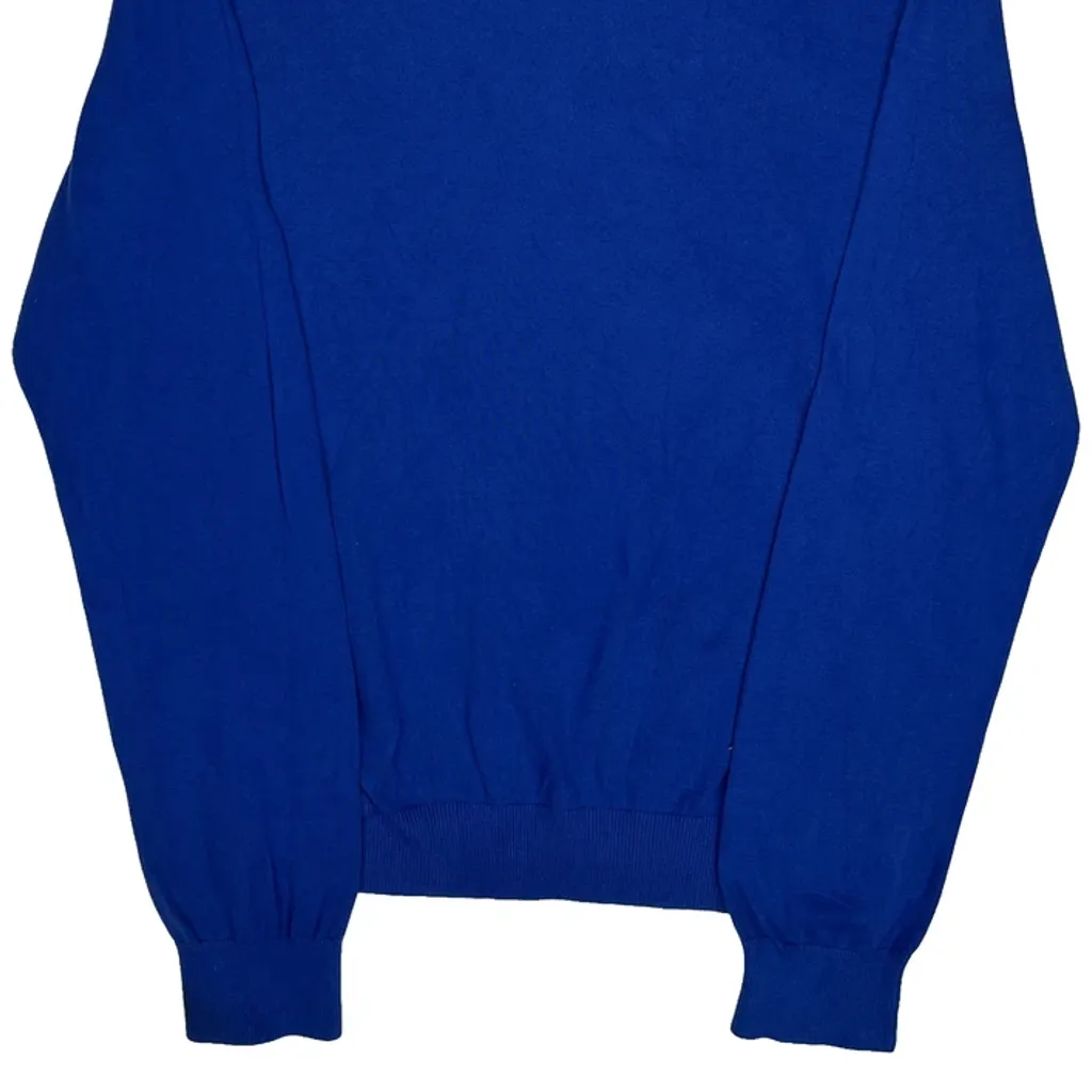 Tommy Hilfiger Jumper - XL Blue Cotton - Image 8